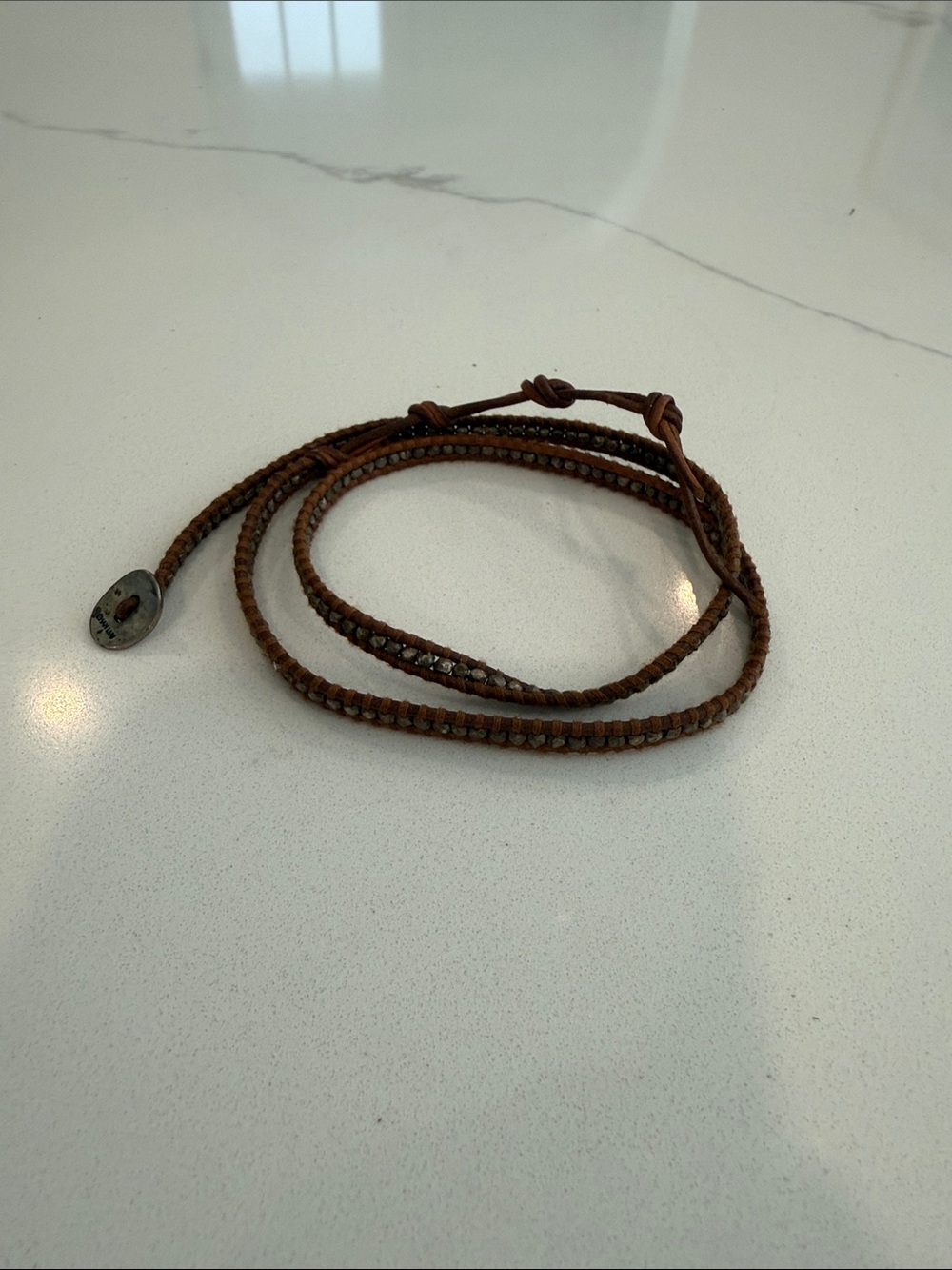 Chan Luu leather wrap bracelet